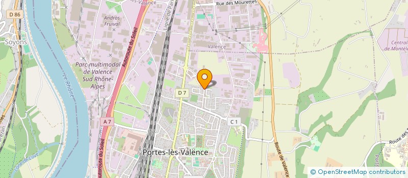 localisation de l'entreprise MONSIEUR LEVENT EDE  PORTES-LES-VALENCE