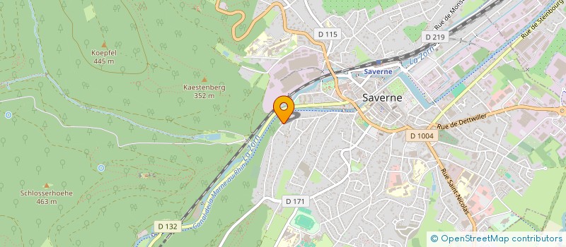 localisation de l'entreprise MONSIEUR LEVENT GURER  SAVERNE