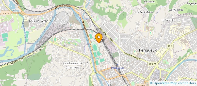 localisation de l'entreprise MONSIEUR LEVENT KURNAZ à PERIGUEUX