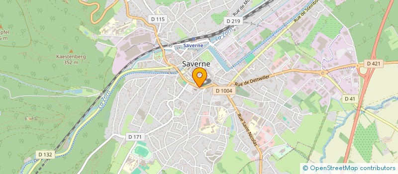 localisation de l'entreprise MONSIEUR LEVENT SAHIN  SAVERNE