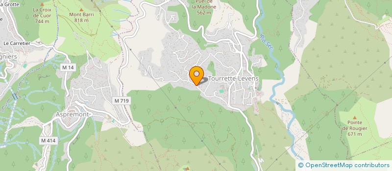 localisation de l'entreprise MONSIEUR LEVI BOBE  TOURRETTE-LEVENS