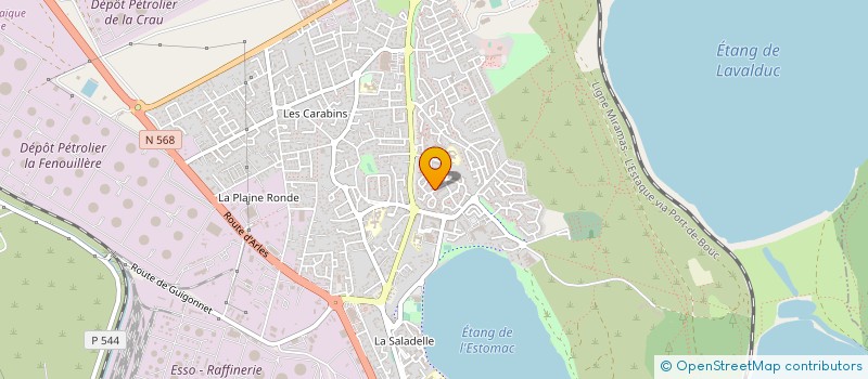 localisation de l'entreprise MONSIEUR LEVI LAMBERGER à ISTRES