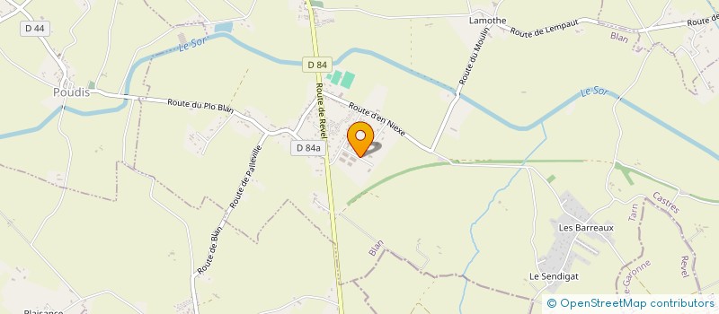 localisation de l'entreprise MONSIEUR LEVI PASCUSSI  BLAN