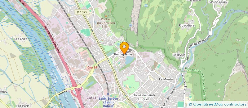 localisation de l'entreprise MONSIEUR LEVIN CHEHLAFI MULLER  SAINT-EGREVE