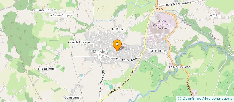 localisation de l'entreprise MONSIEUR LEVON ANTONIAN  MESSIMY