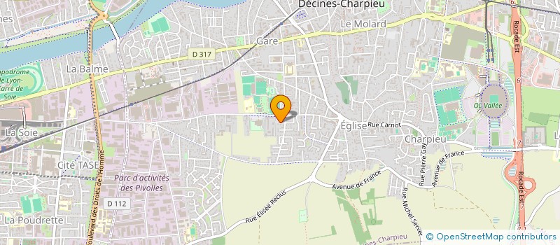 localisation de l'entreprise MONSIEUR LEVON ISSAHAKIAN  DECINES-CHARPIEU