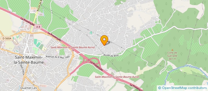 localisation de l'entreprise MONSIEUR LEVON MEZADORIAN à SAINT-MAXIMIN-LA-SAINTE-BAUME