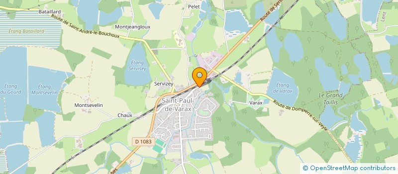 localisation de l'entreprise MONSIEUR LEVON MINASSIAN  SAINT-PAUL-DE-VARAX