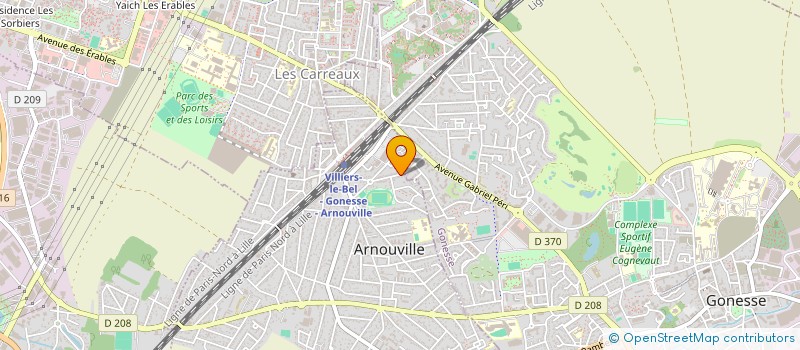 localisation de l'entreprise MONSIEUR LEVONE SALOYAN  ARNOUVILLE