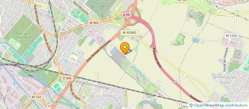 localisation de l'entreprise MONSIEUR LEVY ACHARD  DIJON