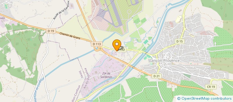 localisation de l'entreprise MONSIEUR LEVY BEAUTOUR  LANCON-PROVENCE