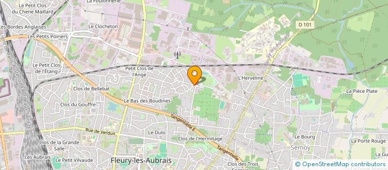 localisation de l'entreprise MONSIEUR LEVY BESNARD à FLEURY-LES-AUBRAIS