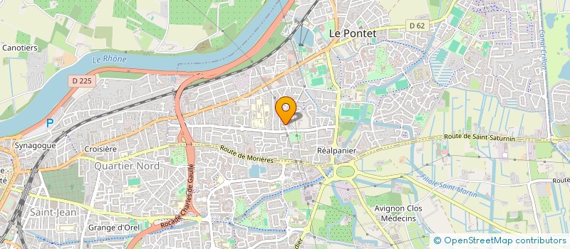 localisation de l'entreprise MONSIEUR LEVY DEBAR  LE PONTET