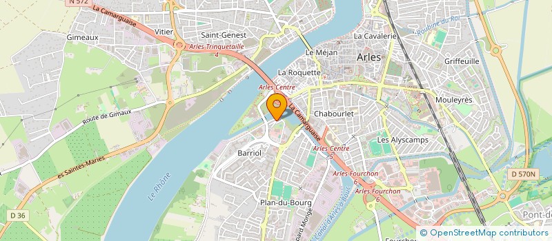 localisation de l'entreprise MONSIEUR LEVY HERNANDEZ  ARLES