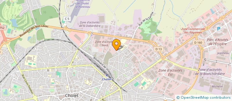 localisation de l'entreprise MONSIEUR LEVY ORNH  LES SORINIERES