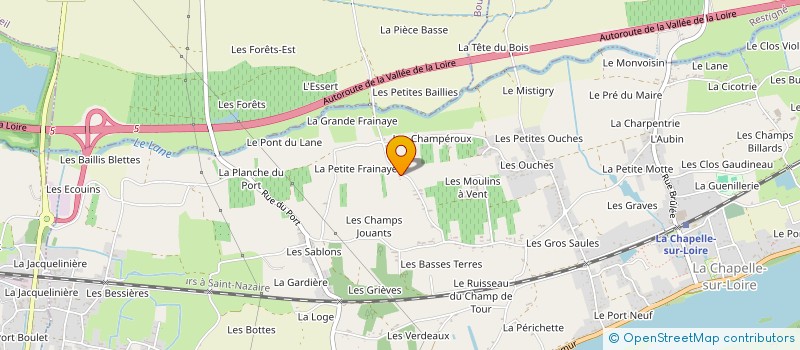 localisation de l'entreprise MONSIEUR LEVY PIHAN  LA CHAPELLE-SUR-LOIRE