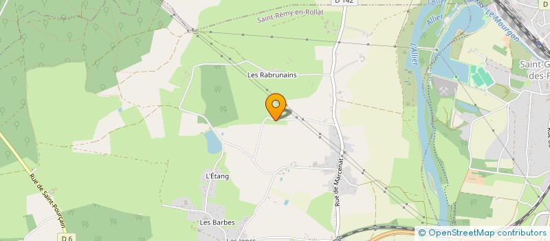 localisation de l'entreprise MONSIEUR LEVY ROUGIER  SAINT-REMY-EN-ROLLAT