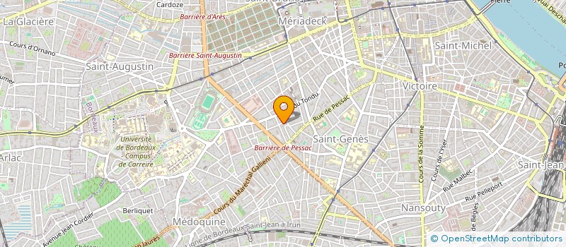 localisation de l'entreprise MONSIEUR LEWIS AUPY à BORDEAUX