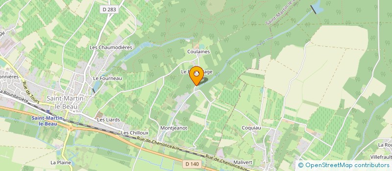 localisation de l'entreprise MONSIEUR LEWIS CAPELLO  SAINT-MARTIN-LE-BEAU