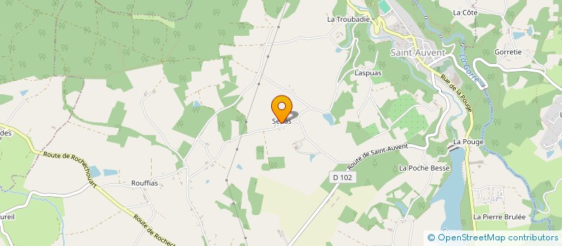 localisation de l'entreprise MONSIEUR LEWIS COX  SAINT-AUVENT