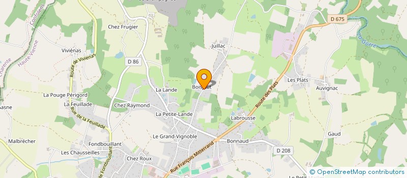 localisation de l'entreprise MONSIEUR LEWIS HOWARD  ROCHECHOUART