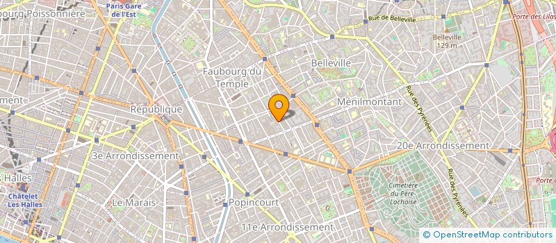 localisation de l'entreprise MONSIEUR LEWIS LEWIS DUSSURGET  PARIS