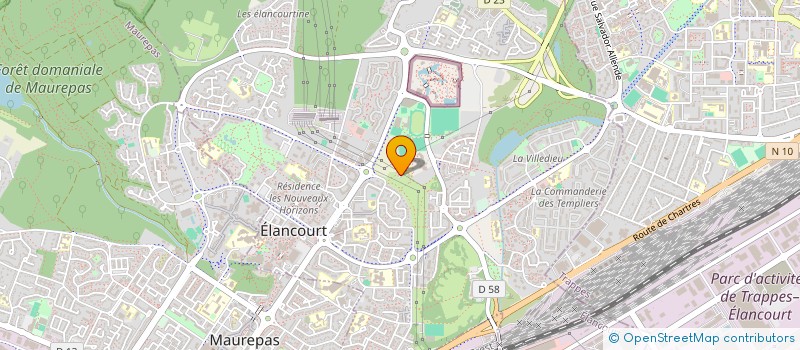 localisation de l'entreprise MONSIEUR LEWIS SCHOUMAKER  ELANCOURT