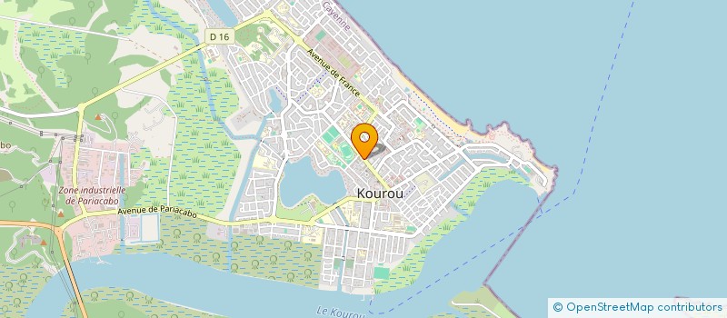 localisation de l'entreprise MONSIEUR LEWIS VERNET  KOUROU