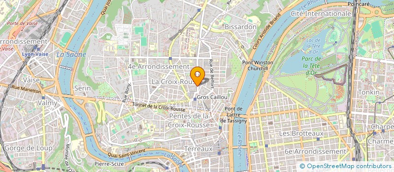 localisation de l'entreprise MONSIEUR LEWIS WINGROVE  LYON