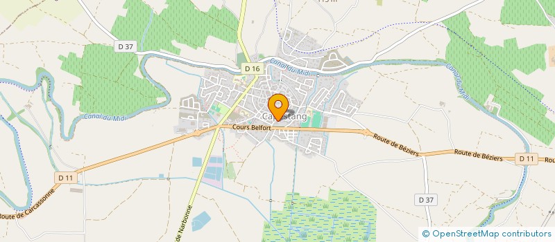 localisation de l'entreprise MONSIEUR LEWTON SARGEANT  CAPESTANG