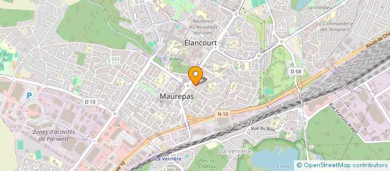 localisation de l'entreprise MONSIEUR LEYTI DIALLO  MAUREPAS