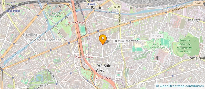 localisation de l'entreprise MONSIEUR LEZAHI FAUSTIN NIMIGNON à LE PRE-SAINT-GERVAIS