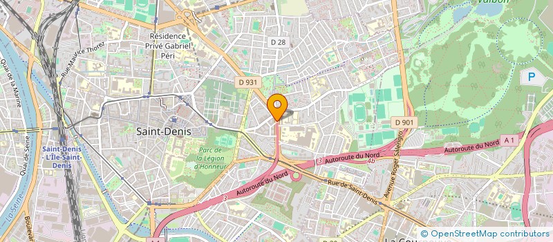 localisation de l'entreprise MONSIEUR LHACENE HAIDOU à SAINT-DENIS
