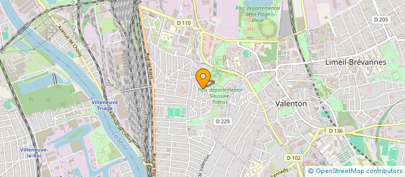 localisation de l'entreprise MONSIEUR LHACENE MIR à VILLENEUVE-SAINT-GEORGES