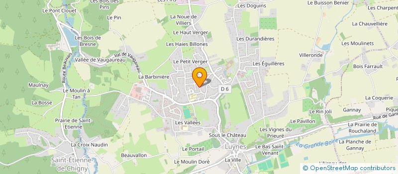 localisation de l'entreprise MONSIEUR LHAJ AHMOUZOU à LUYNES
