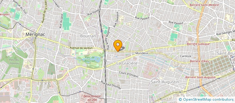 localisation de l'entreprise MONSIEUR LHASSAN AHAOUZI à BORDEAUX
