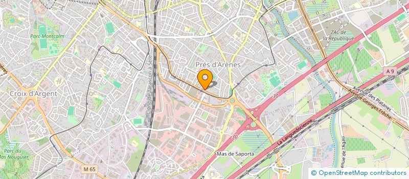 localisation de l'entreprise MONSIEUR LHASSAN BOUKRAA  MONTPELLIER