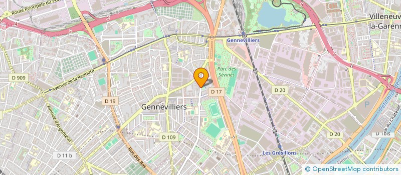 localisation de l'entreprise MONSIEUR LHASSAN BOUSTTA à GENNEVILLIERS