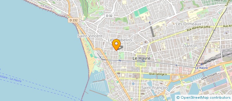 localisation de l'entreprise MONSIEUR LHASSAN OUALI  LE HAVRE