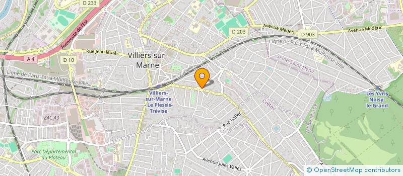 localisation de l'entreprise MONSIEUR LHASSANE OUANCHAR  VILLIERS-SUR-MARNE