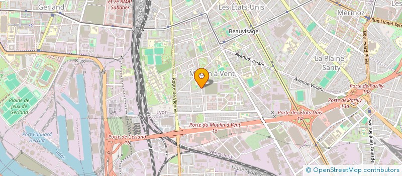 localisation de l'entreprise MONSIEUR LHEO BERGER  VENISSIEUX