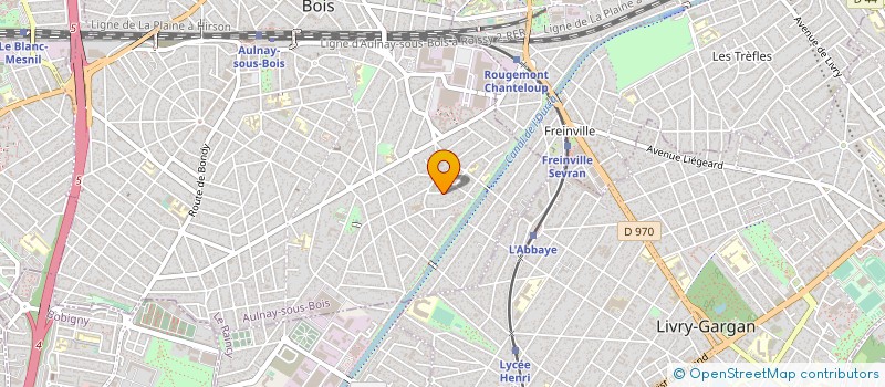 localisation de l'entreprise MONSIEUR LHOCINE BEDRAT à AULNAY SOUS BOIS