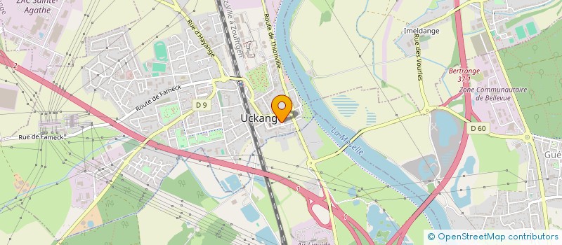 localisation de l'entreprise MONSIEUR LHOU SOUIRI AIT ALI  UCKANGE