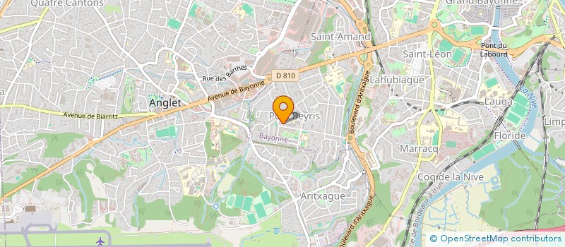 localisation de l'entreprise MONSIEUR LHOUCINE BOUNADER à BAYONNE