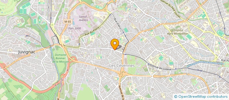 localisation de l'entreprise MONSIEUR LHOUCINE OUHAMMOU à MONTPELLIER