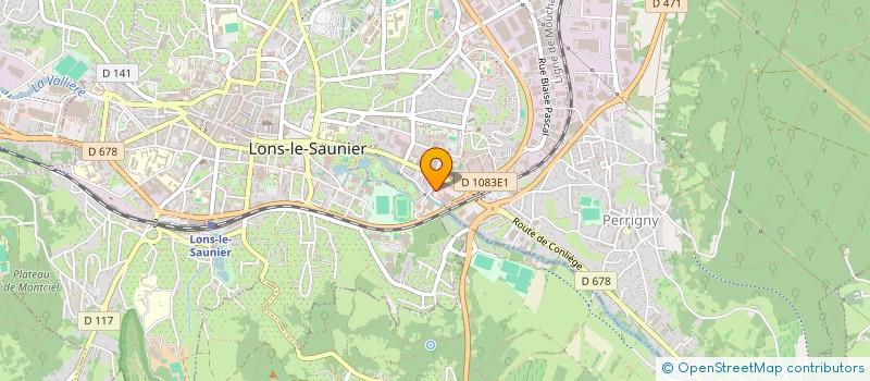 localisation de l'entreprise MONSIEUR LHOUCINE YAHYIAOUI IDRISSI à LONS-LE-SAUNIER