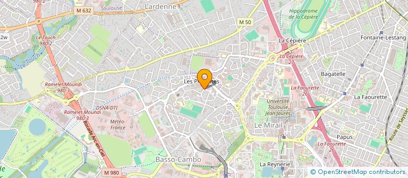 localisation de l'entreprise MONSIEUR LHOUSSAIN BARROU à TOULOUSE