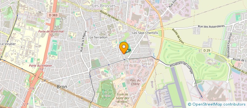 localisation de l'entreprise MONSIEUR LHOUSSAYN BEN KHOUYA à BRON
