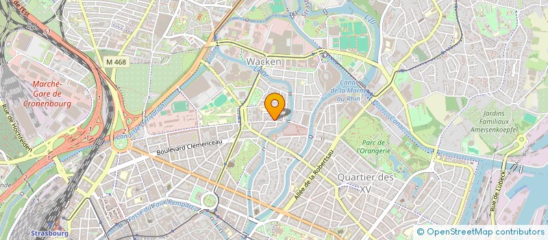 localisation de l'entreprise MONSIEUR LHOUSSINE LAMARTI à STRASBOURG
