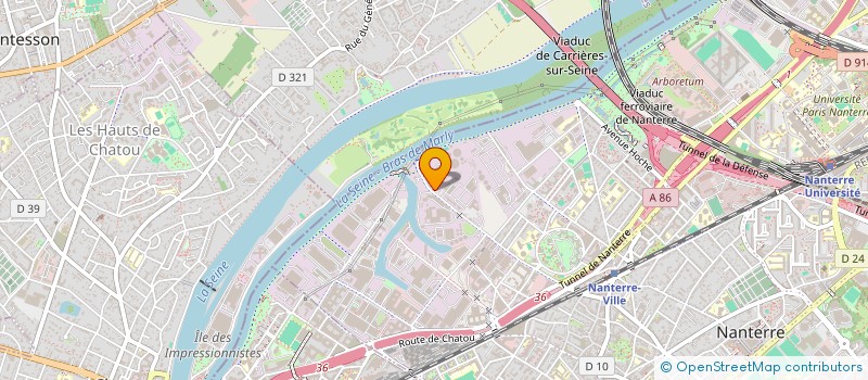 localisation de l'entreprise MONSIEUR LHOUSSINE RAMZI  NANTERRE